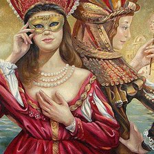 Схема вышивки «Венецианский маскарад»