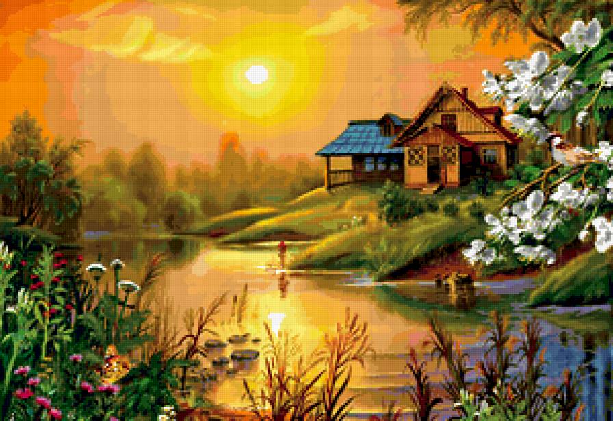 пейзаж - красивые пейзажи виктора тиганова - предпросмотр