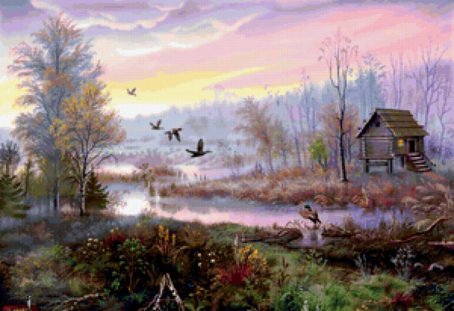 лес - красивые пейзажи виктора тиганова - предпросмотр