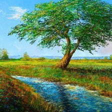 Схема вышивки «На берегу»