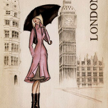 Схема вышивки «Модница»