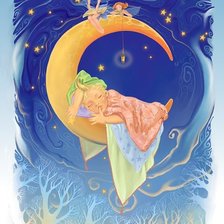 Схема вышивки «Спокойной ночи,малыш.»