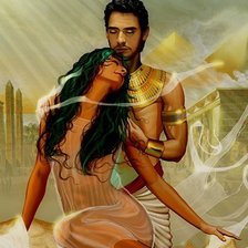 Схема вышивки «Двое»