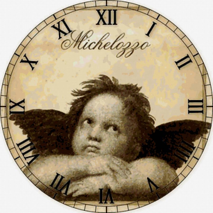 Часы - часы, ангел - предпросмотр