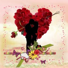 Схема вышивки «Любовь»