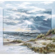 Схема вышивки «Морской пейзаж»