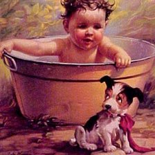 Схема вышивки «Банный день»