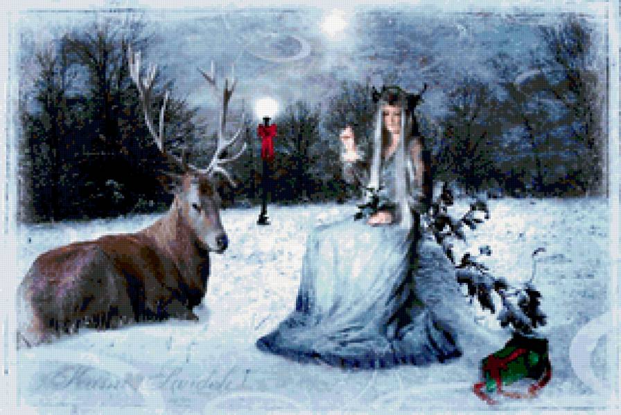 Зимняя сказка - предпросмотр