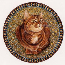 Схема вышивки «Кот»