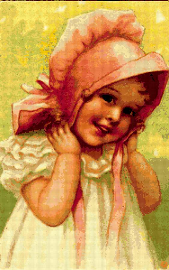 Куколка... - дети, девочка, винтаж - предпросмотр