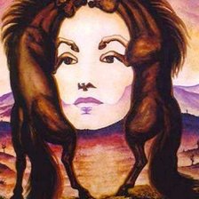 Схема вышивки «девушка, лошадь»