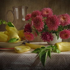 Схема вышивки «натюрморт»