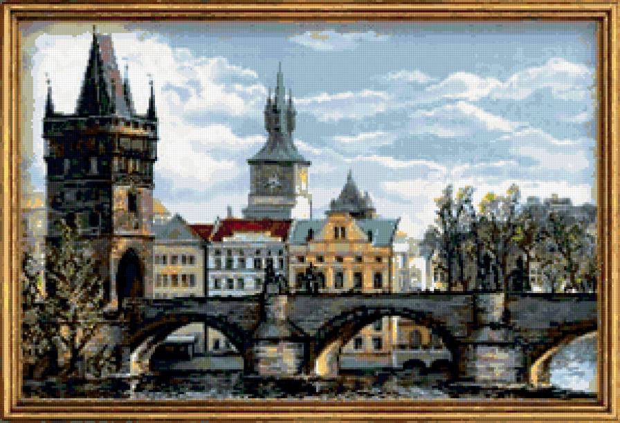 Мост - мост, река, город - предпросмотр