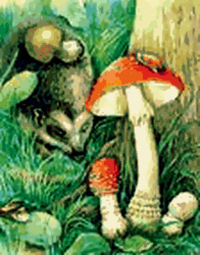 ежик - лес, природа, ежик - предпросмотр