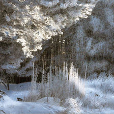 Схема вышивки «Пейзаж»