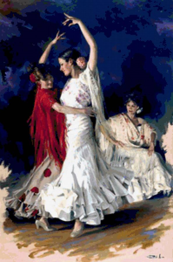 Танец - люди, девушка - предпросмотр