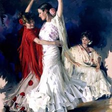 Схема вышивки «Танец»