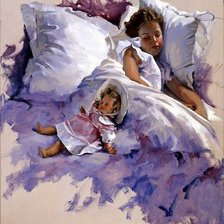 Схема вышивки «Сладкий сон»