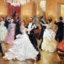 Схема вышивки «бал»