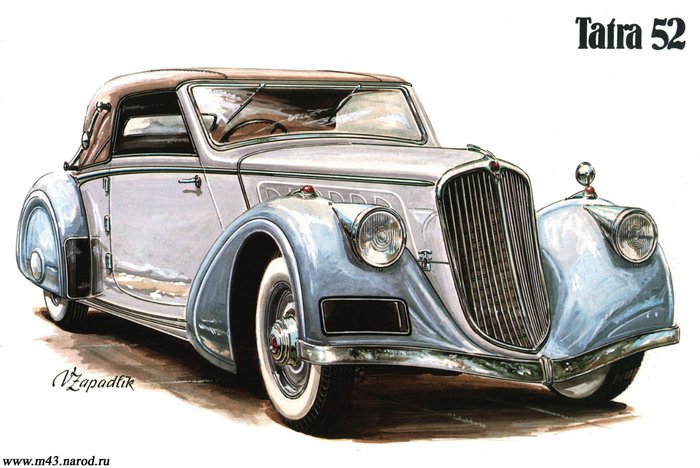 Ретро авто 4 - автомобили - оригинал