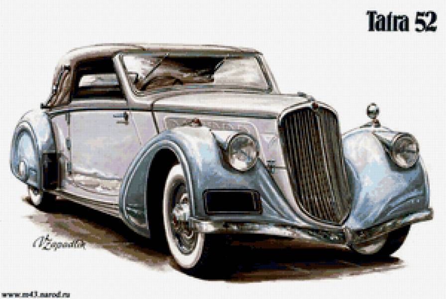 Ретро авто 4 - автомобили - предпросмотр