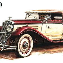 Схема вышивки «особенное авто»