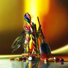 Схема вышивки «Сладости»