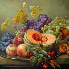 Схема вышивки «фруктики»