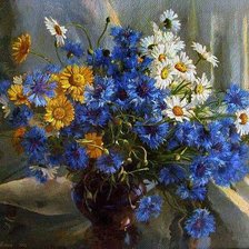 Схема вышивки «Букет»