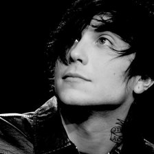 Схема вышивки «Фрэнк Айеро»