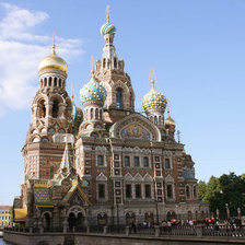 Схема вышивки «Спас-на-Крови храм»