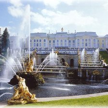 Схема вышивки «петергоф»