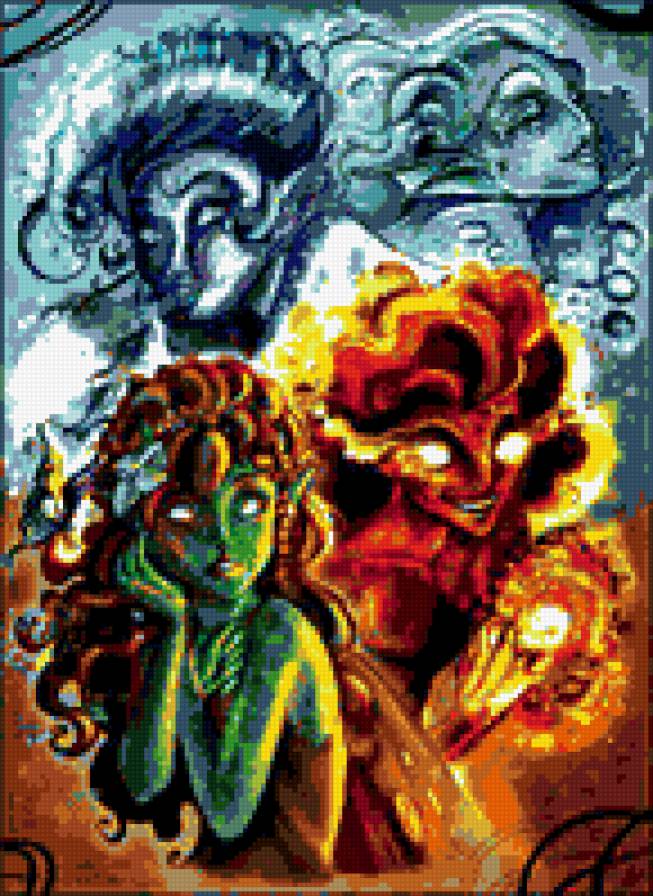 четыре стихии - предпросмотр