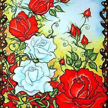 Схема вышивки «Розочки»