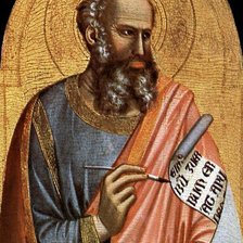 Схема вышивки «Джотто ди Бондоне.Иоанн Богослов.»