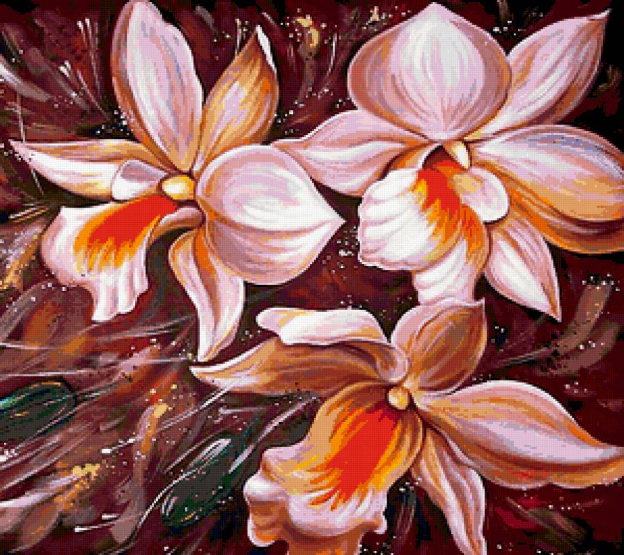 Цветочный вальс - цветы - предпросмотр