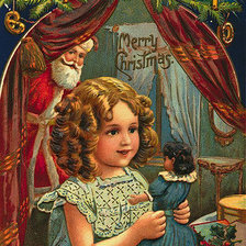 Схема вышивки «Подарок»