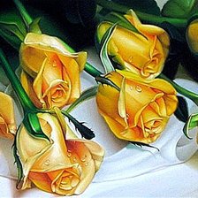 Схема вышивки «Розы»