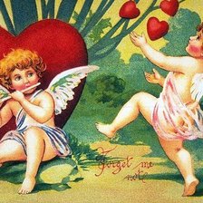 Схема вышивки «Валентинов день»