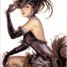 Схема вышивки «hölgy»