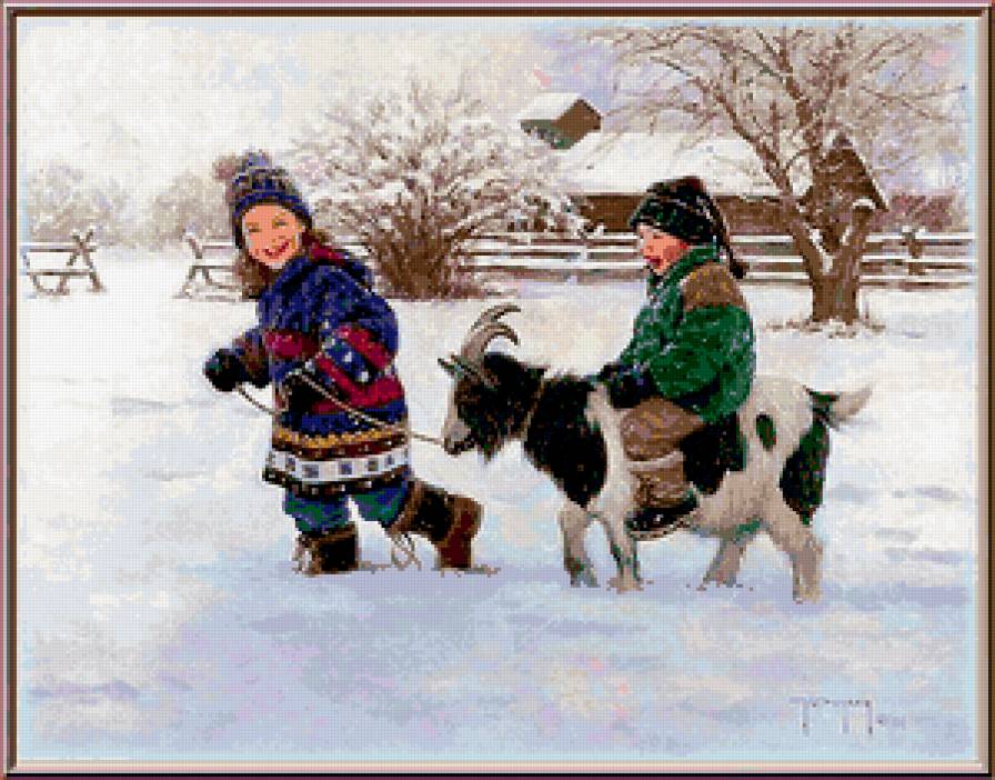 Зимние забавы - предпросмотр