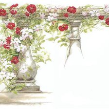 Схема вышивки «Цветы»