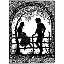 Схема вышивки «Пара»