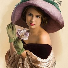 Схема вышивки «женский образ»