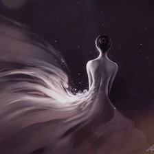 Схема вышивки «ночь»