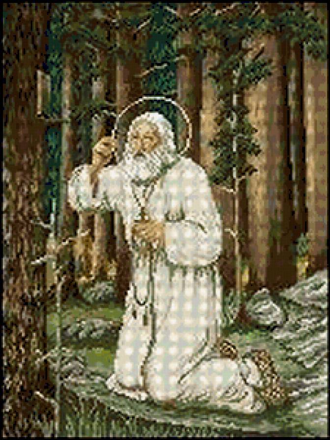 Св.Серафим Саровский - святые, иконы - предпросмотр