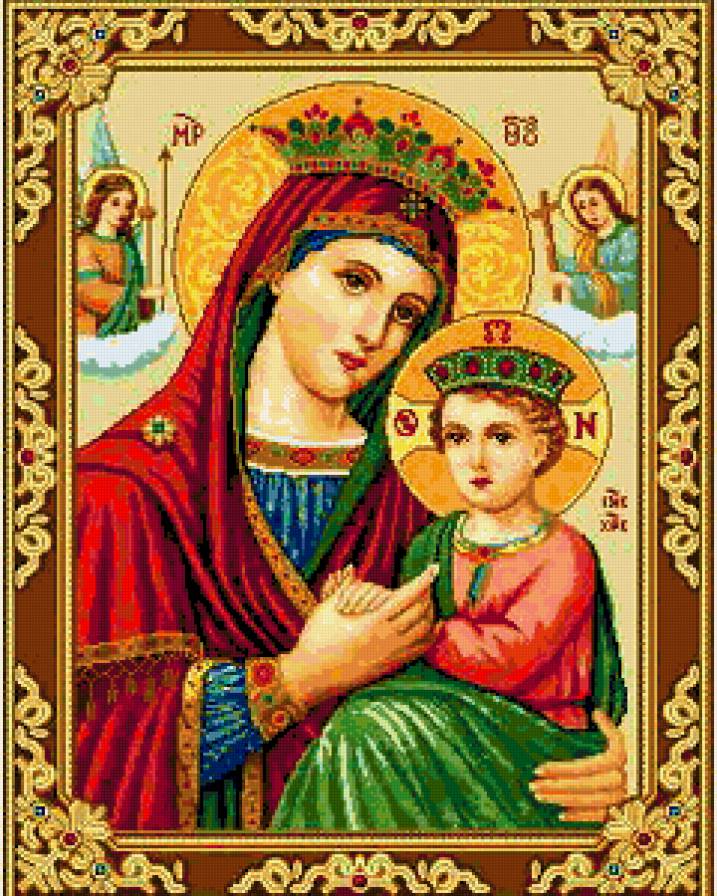 икона неустанной помощи - святые, икона - предпросмотр