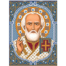 Схема вышивки «николай чудотворец6»