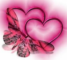 Схема вышивки «Сердечки.»