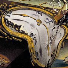 Схема вышивки «утекающее время»